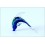 NASON MORETTI - Glass Sculpture - Dolphin - Murano